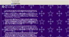 Desktop Screenshot of lissykay12.tripod.com