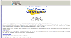 Desktop Screenshot of clouddreamer.tripod.com