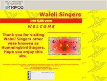 Tablet Screenshot of hummingbirdsingers.tripod.com