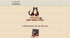 Desktop Screenshot of clawwriterssociety.tripod.com