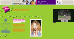 Desktop Screenshot of ana-layevska.tripod.com