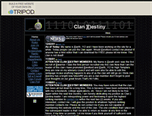 Tablet Screenshot of clan.destiny.tripod.com