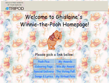 Tablet Screenshot of ghislainechan.tripod.com