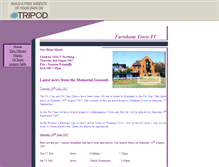 Tablet Screenshot of farnhamtownfc.tripod.com