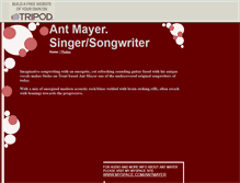 Tablet Screenshot of antmayer.tripod.com