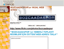 Tablet Screenshot of bozcaadaspor.tripod.com