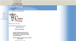Desktop Screenshot of choice-nursing.tripod.com