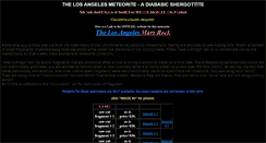 Desktop Screenshot of marzmeteorite.tripod.com