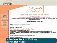 Tablet Screenshot of crystalscrafts.tripod.com