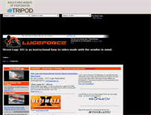 Tablet Screenshot of lugeforce.tripod.com