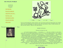 Tablet Screenshot of chuck1972.tripod.com