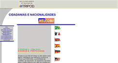 Desktop Screenshot of cidadaniaeuropeia.br.tripod.com