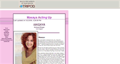 Desktop Screenshot of masayapalmer.tripod.com