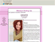 Tablet Screenshot of masayapalmer.tripod.com