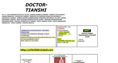 Desktop Screenshot of doctor-tianshi.tripod.com