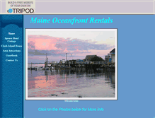 Tablet Screenshot of maineoceanfront.tripod.com