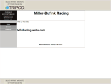 Tablet Screenshot of m-b-racing.tripod.com
