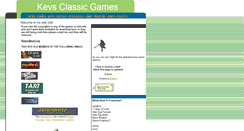 Desktop Screenshot of kevsclassicgames.tripod.com