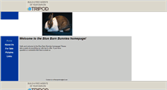 Desktop Screenshot of bluebarnbunnies.tripod.com