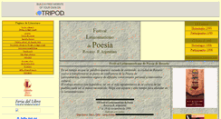 Desktop Screenshot of festivalpoesia.tripod.com