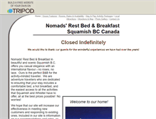 Tablet Screenshot of nomadsrest.tripod.com
