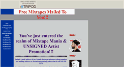 Desktop Screenshot of freemixtapemania.tripod.com