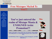 Tablet Screenshot of freemixtapemania.tripod.com