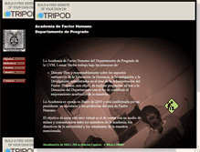 Tablet Screenshot of factorhumano.tripod.com