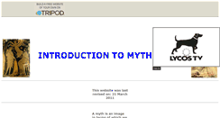 Desktop Screenshot of mythology2051.tripod.com