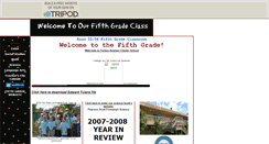Desktop Screenshot of fentonfifthgrade.tripod.com