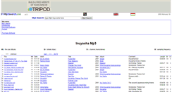 Desktop Screenshot of inuyashamp3.tripod.com