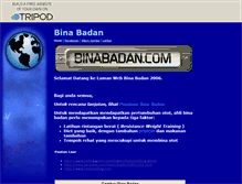Tablet Screenshot of bina-badan.tripod.com