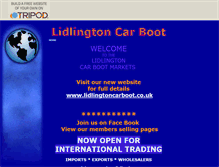 Tablet Screenshot of lidlingtoncarboot.tripod.com