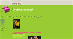 Desktop Screenshot of orchidsthailand.tripod.com