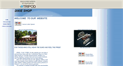 Desktop Screenshot of dixieshop2003.tripod.com