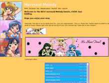 Tablet Screenshot of mermaidmelody0.tripod.com