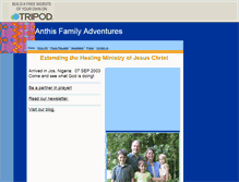 Tablet Screenshot of anthisfamily.tripod.com