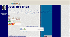 Desktop Screenshot of joestireshop.tripod.com