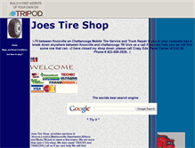 Tablet Screenshot of joestireshop.tripod.com