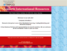 Tablet Screenshot of memorto-enterprise.tripod.com