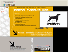Tablet Screenshot of lasterrazasperu.tripod.com