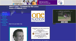 Desktop Screenshot of albertcaineonenation.tripod.com
