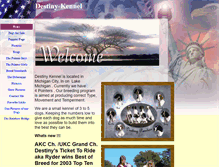 Tablet Screenshot of destiny-kennel.tripod.com