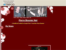 Tablet Screenshot of pierrebouviernet.tripod.com