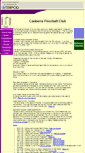Mobile Screenshot of canberrafloorball.tripod.com