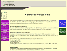 Tablet Screenshot of canberrafloorball.tripod.com