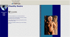 Desktop Screenshot of chastitydesire.tripod.com