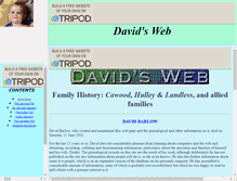 Tablet Screenshot of barlowd.tripod.com