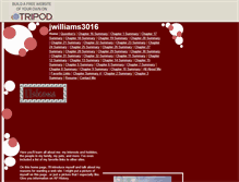 Tablet Screenshot of jwilliams3016.tripod.com