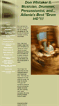 Mobile Screenshot of don-drum-ho-whitaker.tripod.com